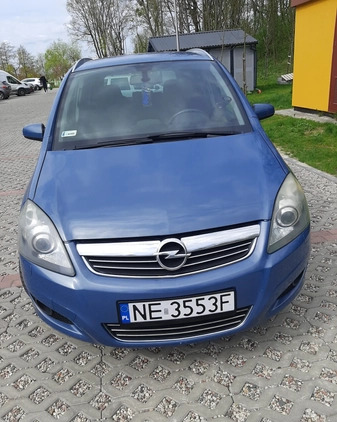 Opel Zafira cena 13900 przebieg: 280000, rok produkcji 2008 z Elbląg małe 106